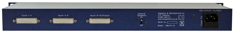 CTP De-embedding stereo monitor unit - 8 way – Bild 3